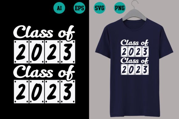 Class of 2023 Back to School T-Shirt Design