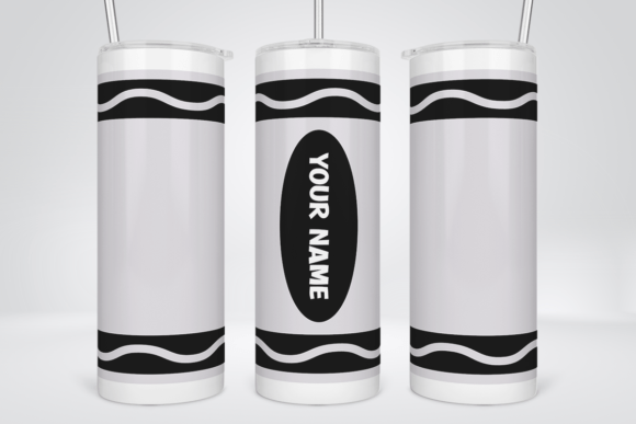 Crayon Teacher 20Oz Tumbler Wrap