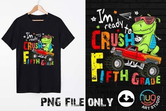 I'm Ready to Crush Dinosaur T-Rex: A Versatile Design for Creative Projects