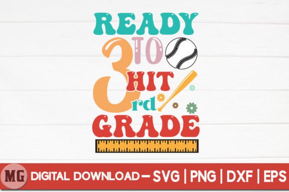 Ready to Hit 3rd Grade - SVG: A Versatile Design for Every Creative Need