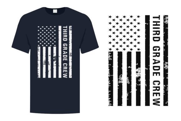 Third Grade Crew: A Patriotic Back-to-School Essential for Educators and Students